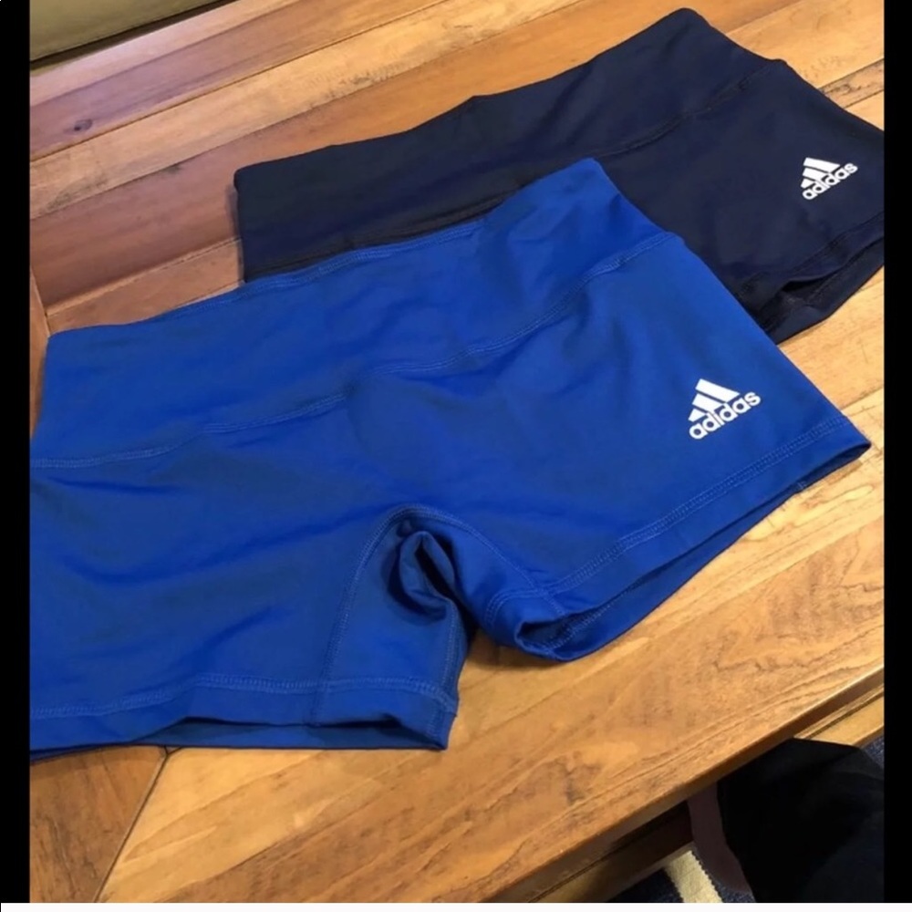 2 pair of adidas tight fit pants